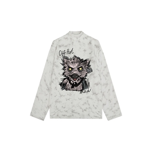 260克重磅扎染德绒半高领打底衫【有货】HD019-DR25418RB-P25图片
