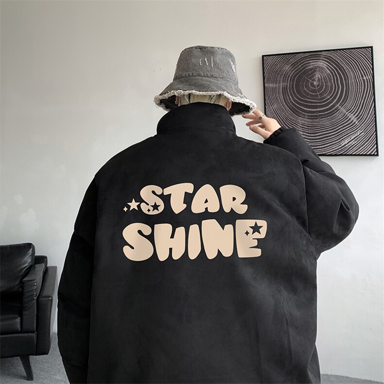 麂皮绒棉衣男大码立领棉袄子男羽绒棉服JM87337-P110图片