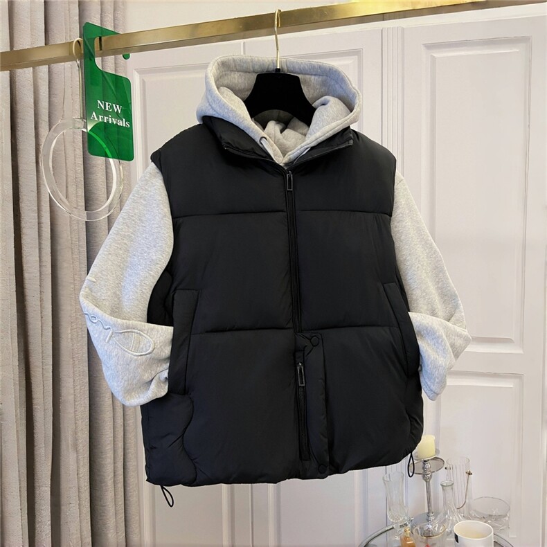 男女同款棉马甲外套A120-P45,女装短外套,电商D312