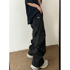 工装伞兵裤男2025新款潮牌宽松复古痞帅直筒休闲阔腿裤子KL15，男装工装外套，星座1116A（原606A-3）