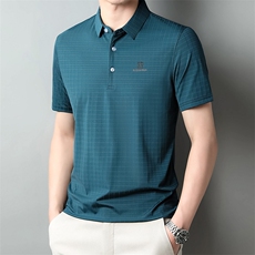 ZG1366男式2023年夏季新款T恤男短袖商务时尚休闲体恤男装P63，男装T恤，电商B360