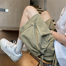 2025夏季新款户外机能大口袋冰丝宽松短裤B315-K25549-特p30控58，男装牛仔裤，电商B315