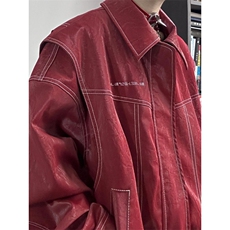 【有货】cleanfit红色外套男高级感痞帅工装夹克3602LL-特P100，男装夹克，星座1007（原301D）