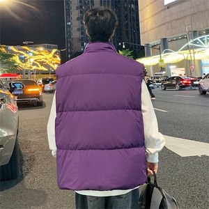 D4140-TP125 控价168 羽绒马甲 90%鸭绒马甲冬季港风男背心外套图片