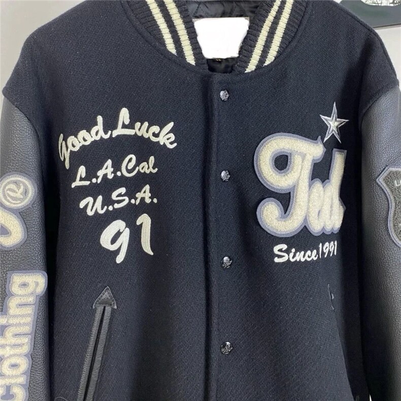 1506-1/MF9071/P120幸运小恶魔棒球服夹棉外套图片