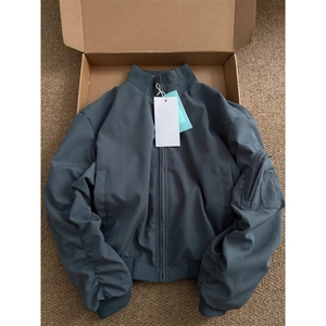 JK217LL-特P70 cleanfit飞行员夹克外套男春秋款美式廓形棒球服图片