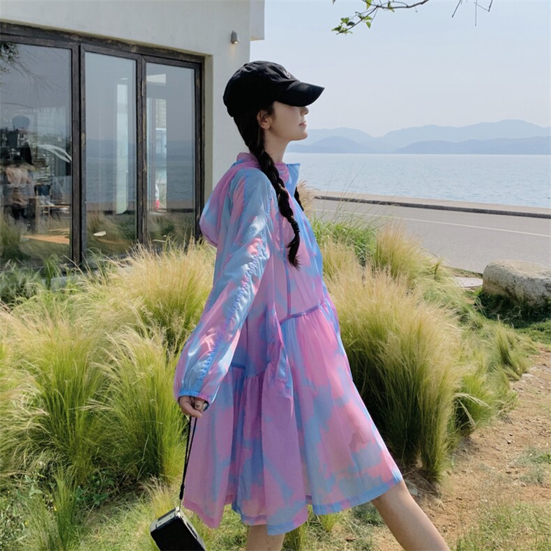 好数据高转化现货新款2026夏季花色防晒衣女182A8562P115K168,女装防晒衣,浙宝182A