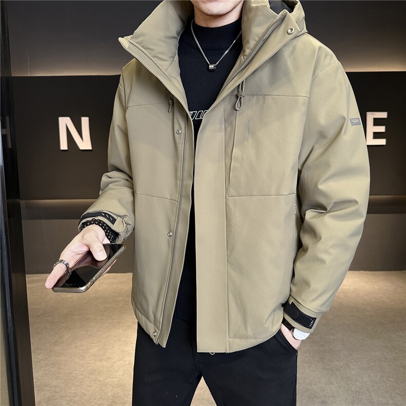新标连帽轻奢羽绒服现货高品质情侣保暖外套数据款Y11801-P248,男装羽绒服,电商A237