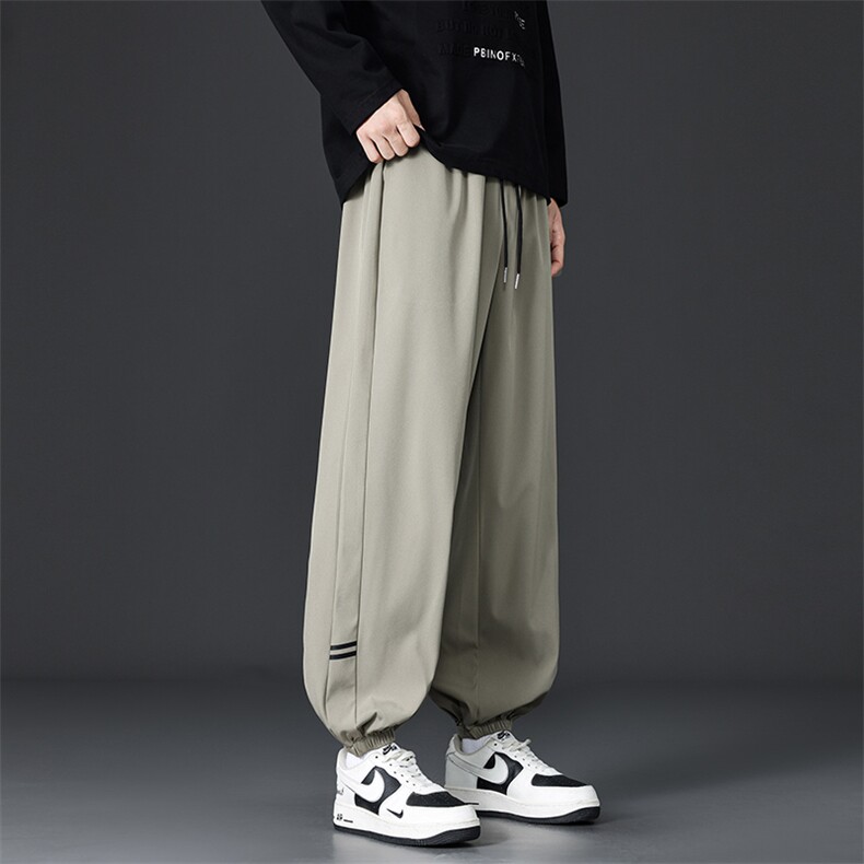 束脚休闲裤男秋季新款运动裤子美式潮牌男生透气长裤Q29093-P28，女装休闲裤，星座610（原A335）