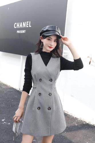 秋装新款套装连衣裙，女装职业装，有声有色