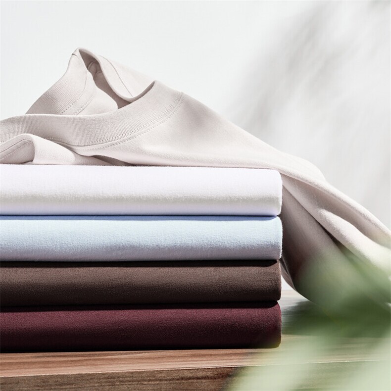 SANHAIJING日系230g纯棉短袖T恤#11D不含包装-包装+0.5，男装T恤，电商A110