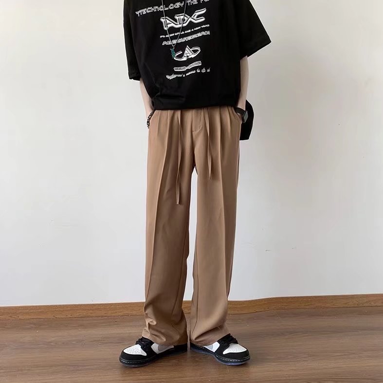 男春季休闲时尚潮流系绳西裤X217P35,男装西裤,星座1116-2