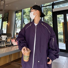 美式复古高街工装夹克休闲棒球服飞行员潮牌春秋季痞帅外套男，男装夹克，星座716-3