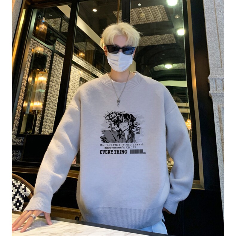 高质量！秋冬季半高领毛衣男加绒加厚线衣男针织衫男MY222-特p38,男装针织衫/毛衣,电商B367