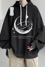 连帽卫衣男大码胖子帽衫大号运动服WY2457-P35，男装卫衣，电商A040