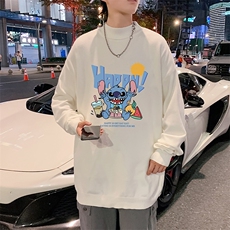 M18077-P45加绒款-P65半高领毛衣男士大码针织衫男毛线衣男，男装针织衫/毛衣，电商A040