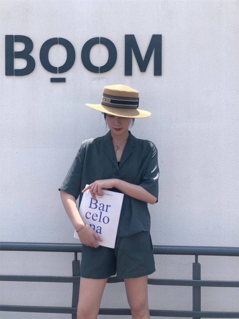 套装，女装职业装，橙色恋人