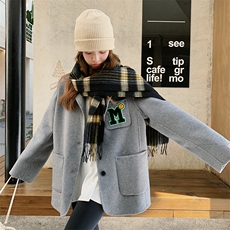 现货正品正码学院风少女系羊绒羊毛西装外套2C220-L310-P185K299，女装毛呢外套，2C220