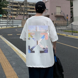 DX17130-P20 纯短袖t恤男大码半袖打底衫宽松体恤衫 港风图片