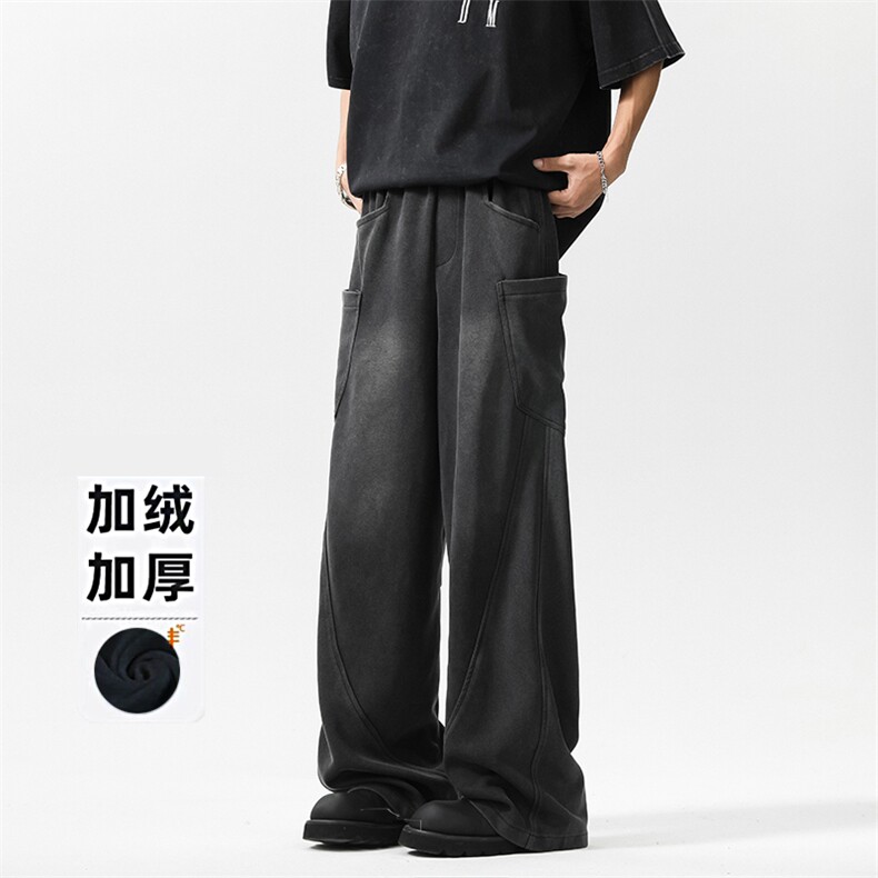 B258-K9903JR-P75控98 抖音品质 弯刀裤  65%棉35%聚酯纤维图片