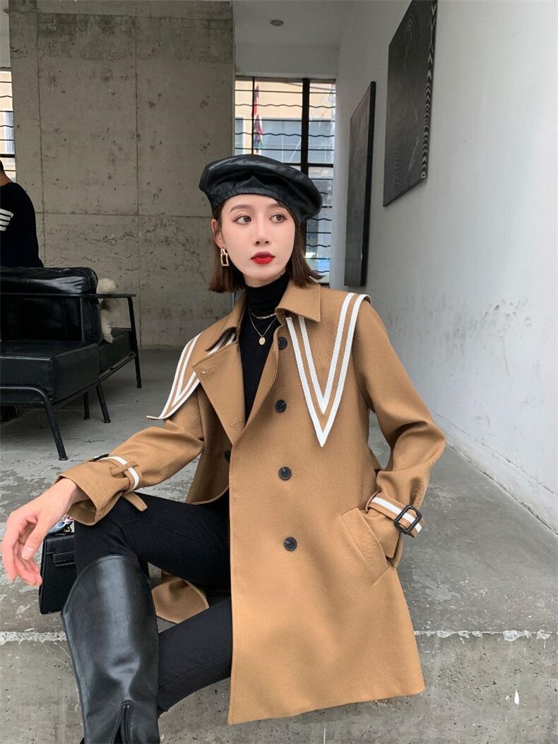 2021年冬季新款时尚外套英伦风休闲，其它，圣伊敏