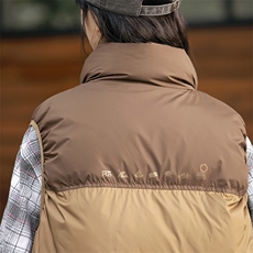 2026冬季新款男日系潮牌立领白鸭绒羽绒服马甲加厚外套YR26-F199，男装羽绒服，电商A101（原外27）