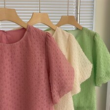 新面料精品工艺小衫上衣～颜色清新亮丽，其它，zge