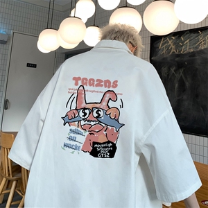 量大优 供视频   冰丝短袖衬衫男DXC534-特p25图片
