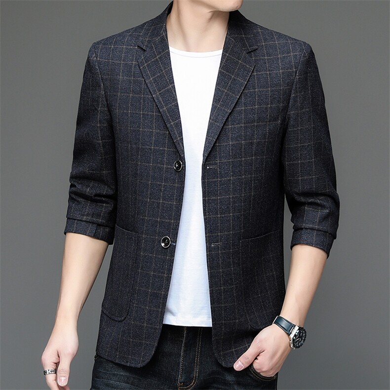 春季新款男士新款西服保暖青年商务休闲大衣外套西装,男装西服,电商B360