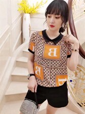 【现货】夏装新款绉短袖，其它，赫琳娜