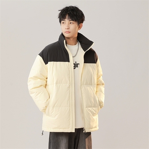 新标90白鸭绒 以S-6XL加大休闲保暖羽绒服外套 XZ109-P160图片