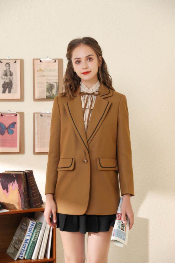 复古西装外套，女装西装，知否