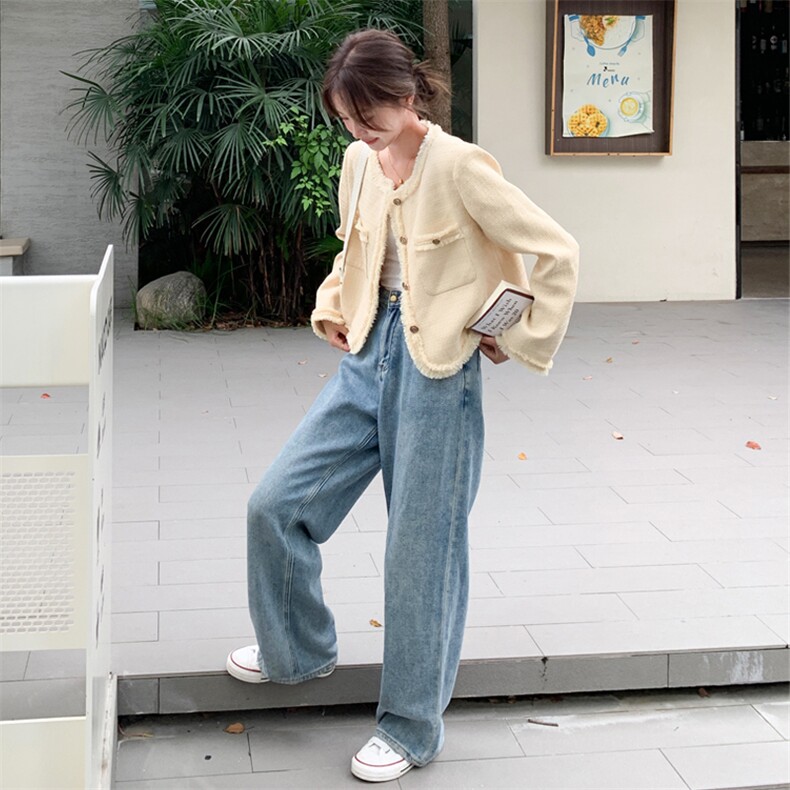2023年秋季新款小香风短外套B190-82381-P135-K188,女装短外套,一九零