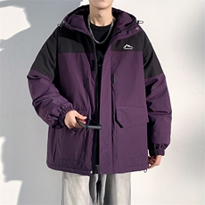 新款港风棉服大口袋宽松时尚港风青少年棉袄外套MY9305P-95，男装棉衣，电商A128