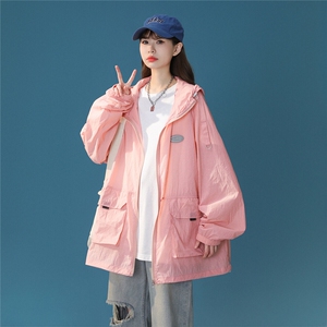 1中性无影墙工装大口袋大码M-5XL户外潮牌防晒服FS77009特P39控78图片