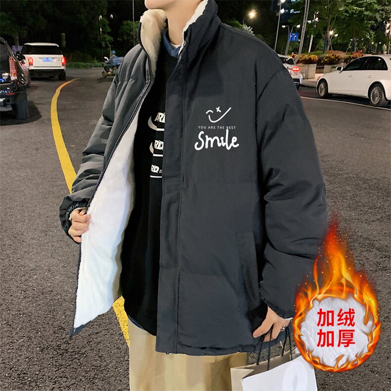 ！2023秋冬加绒加厚男士棉衣保暖立领时尚棉服外套MY108特P78,男装棉衣,电商B220