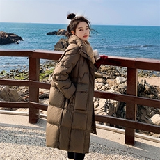时尚中长款加厚羽绒服女2023年冬新款超防寒保暖宽松白鸭绒气质外，女装羽绒服，辉之琳