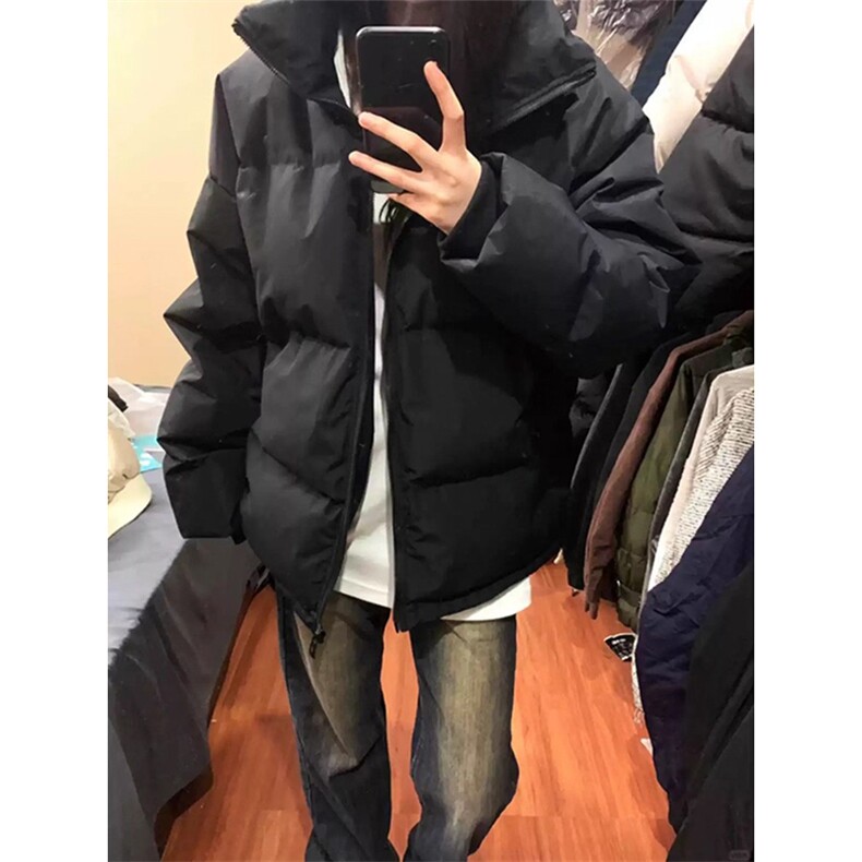 现货高品质美式高街冬季重磅三防羽绒棉衣男女加厚外套棉服冬图片
