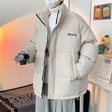 现货冬季休闲加厚连帽外套2023年棉衣男冬装面包棉服W2387-P75，男装棉衣，星座512-2