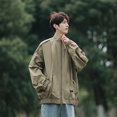 Wt302-P38美式立领宽松防晒服，男装夹克，星座1501-1