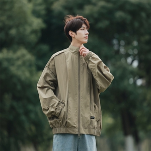 Wt302-P38美式立领宽松防晒服图片