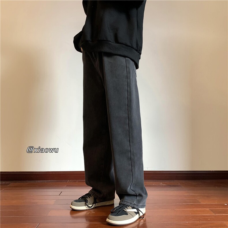 加绒牛仔裤小直脚B342-K7012-P35JR45控59系皮带,男装牛仔裤,电商B342