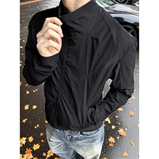 春夏款高品质冰感速干防晒服休闲户外运动外套透气弹力机能风夹克，男装防晒衣，电商A486