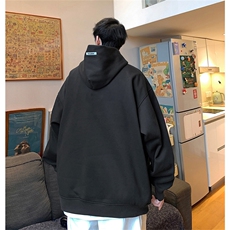 供抖音丶重磅高品棉350克排扣连帽Rh卫衣LW6075-特p58控78，男装卫衣，星座508（原C305）