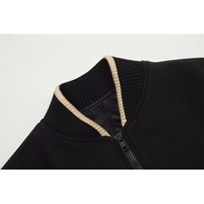网络图JK945、P46原版高质量毛呢外套黑M-2XL，女装短外套，星座506A