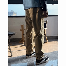 加绒24新款机能小三角白标宽松锥形休闲裤美式工装长裤男女休闲，男装休闲裤，星座218-1（原230）