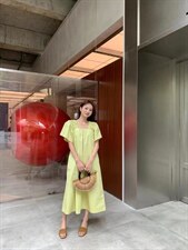 【DAVIDA】韩版压褶套头连衣裙，女装连衣裙，DAVIDA