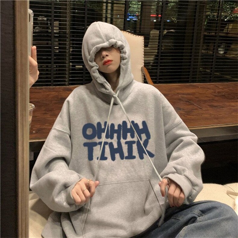 C0241-P55秋冬2024独特别致漂亮连帽套头卫衣宽松百搭显瘦上衣，女装卫衣/绒衫，星座617A-2