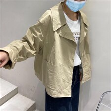 ZHUPIN风衣，女装风衣，主品