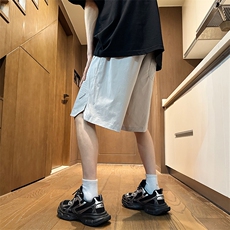 A316-1-K1235P48控68夏季新款泡泡皱宽松薄款短裤透气运动裤，男装牛仔裤，星座906（原电商a316-1）